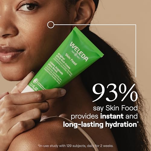 Weleda Skin Food Original Ultra-Rich Body Cream 2.5 Fluid Ounce, Plant Rich Hydrating Moisturizer with Pansy, Chamomile and Calendula - 2.5 Fl Oz (Pack of 1)